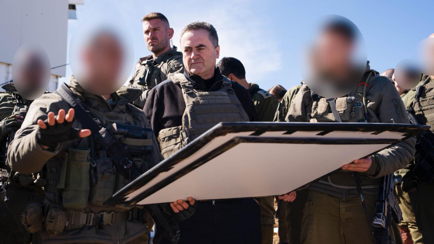 שר הביטחון בפסגת החרמון