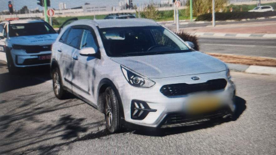 הרכב שנגנב מרחוב אפרים ברמת גן