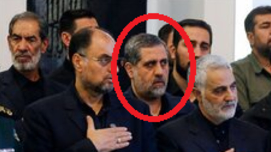 פעילות ראש “ענף פלסטין” בכוח קדס, סעיד איזדי, כפי שעולה ממסמכי שלל