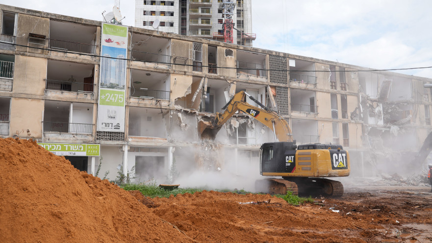 פינוי בינוי במתחם שלום אש