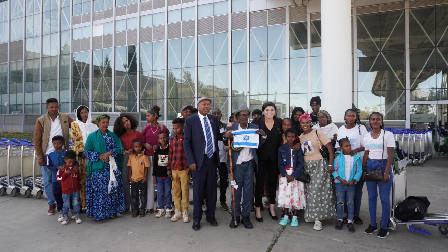 26 עולים מאתיופיה לישראל