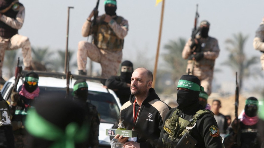 יאיר הורן ברגע השחרור