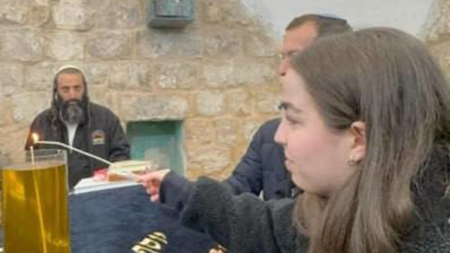 אגם ברגר בקבר יוסף