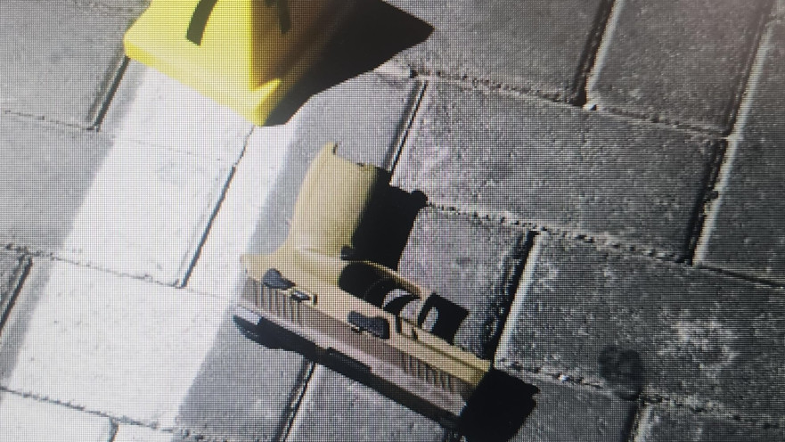 אקדחו של העבריין שניסה לרצוח את אביו של העבריין נאור סוכר