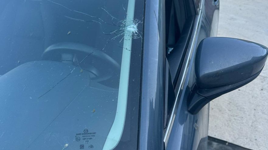 הרכב שנפגע באביבים