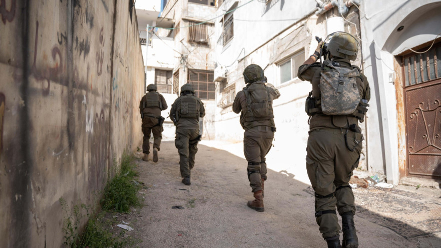 פעילות הכוחות בשכם