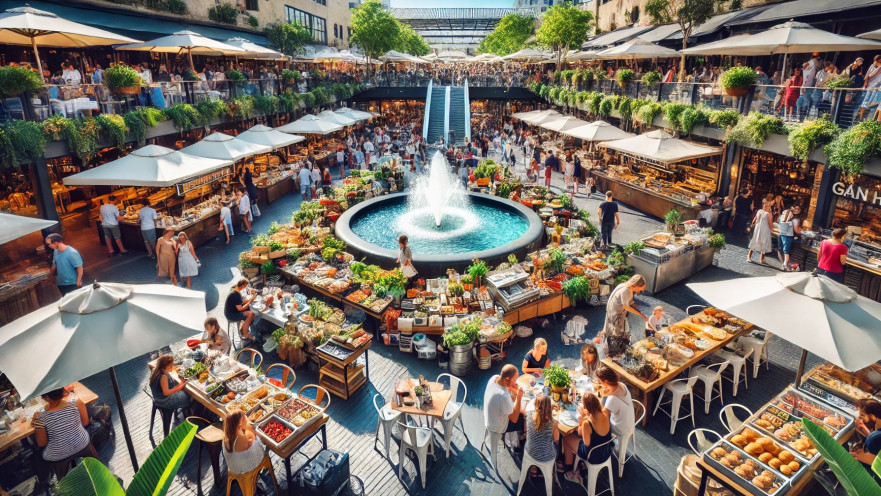 FOODY FRIDAY יריד האוכל בגן העיר 