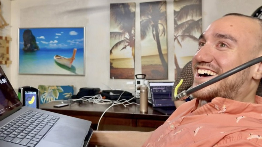 נולנד ארבו. משותק בכל גופו