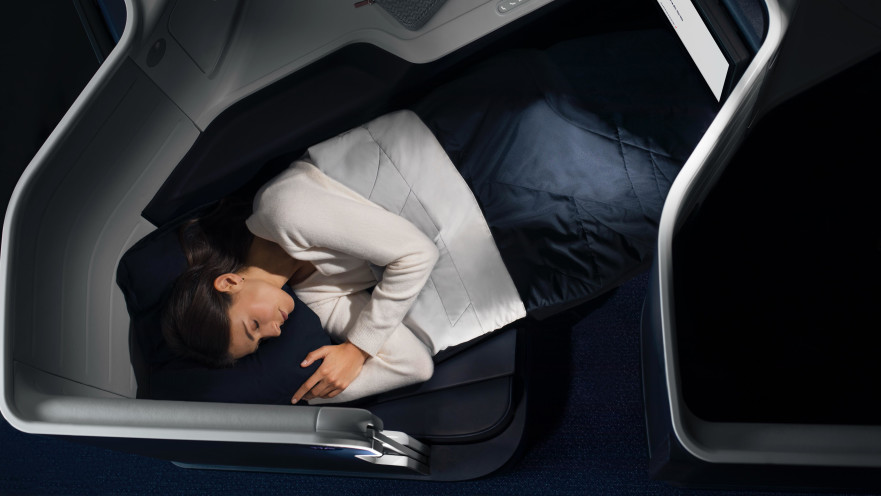 מחלקת העסקים מטוס בואינג 777-300 אייר פראנס 