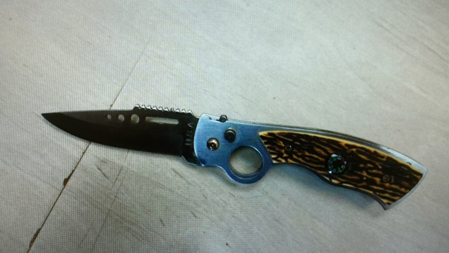 סכין ששימשה את התוקף 