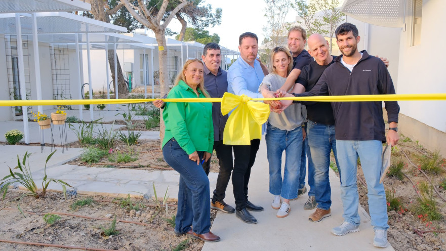 חניכת שכונת "הרצפות הירוקות" (