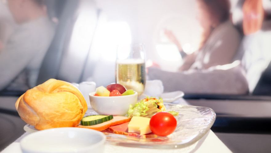 אוכל במטוס. פחות גירוי לקולטני הריח