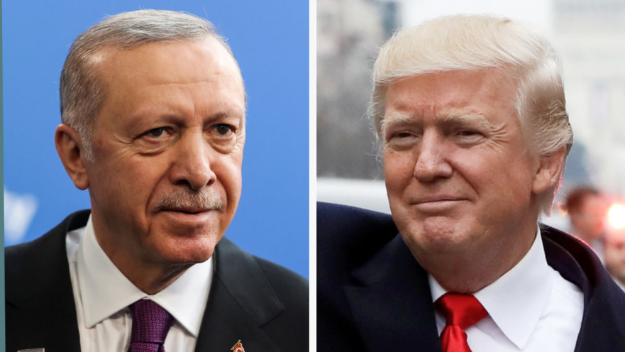 רג'פ טאיפ ארדואן, דונלד טראמפ