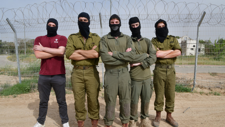 לוחמי גדוד 890 חוזרים לבארי