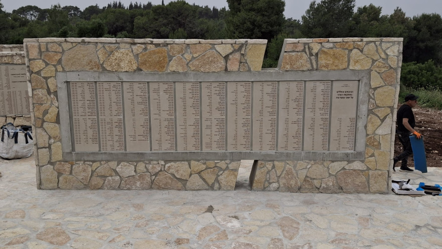 קיר ההנצחה לנרצחי וחללי הקיבוצים המלחמה