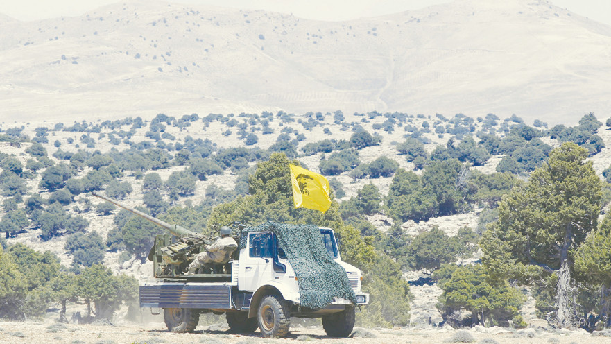 חיזבאללה גבול ישראל סוריה לבנון 