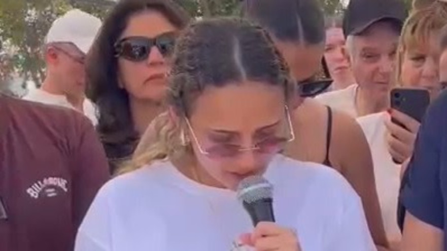 רומי גונן מספידה את חברתה