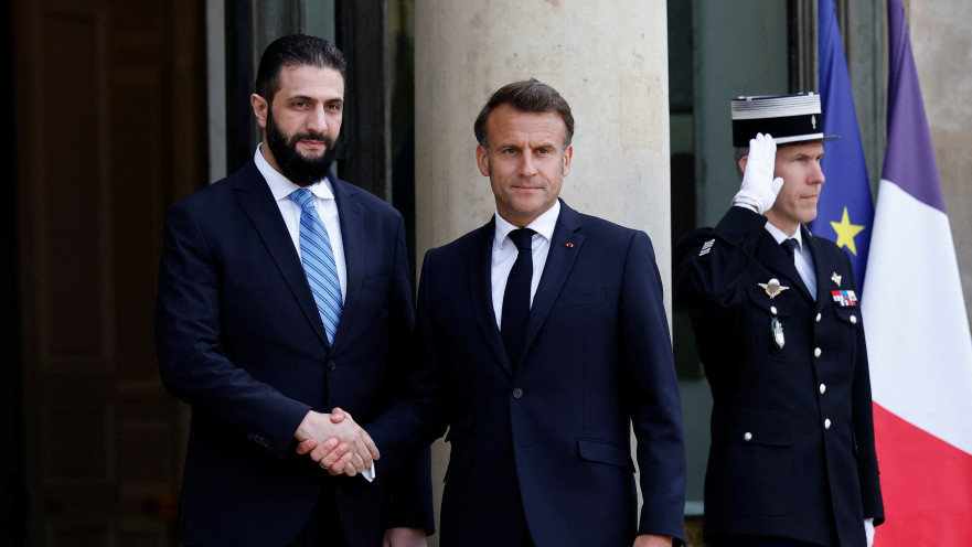 עמנואל מקרון, אחמד א-שרע