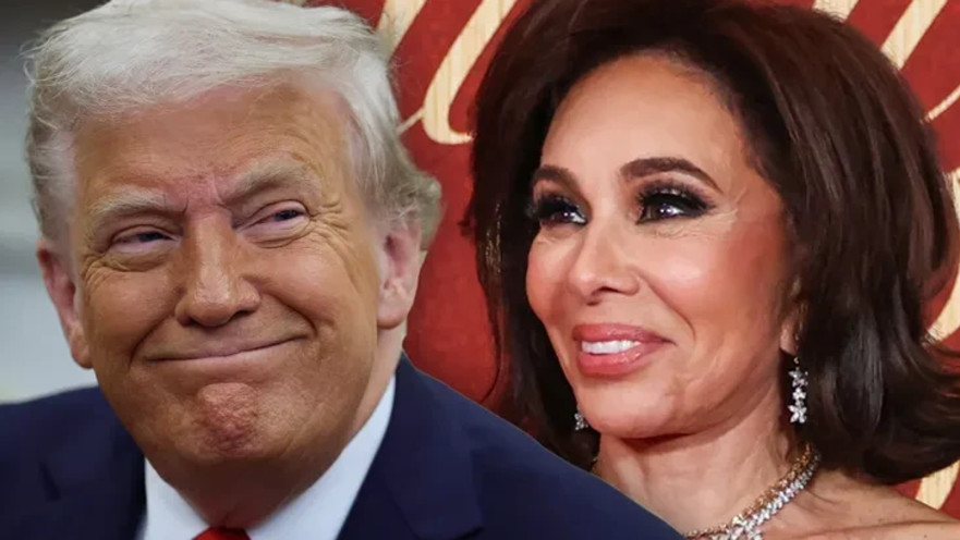 דונלד טראמפ וג'נין פירו