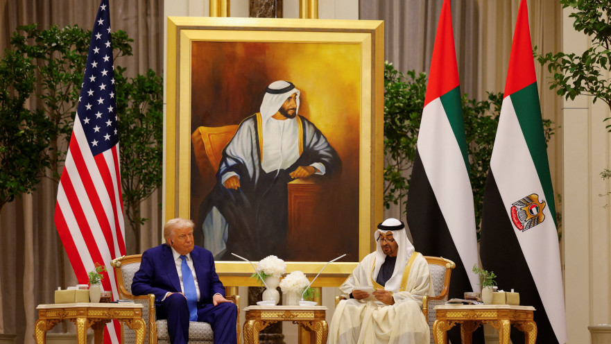 דונלד טראמפ, שיח' מוחמד בן זאיד