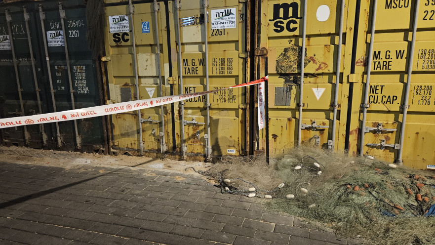 זירת הירי בנמל יפו