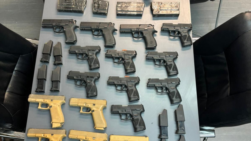 תחמושת ממצרים שנתפסה על ידי צה"ל