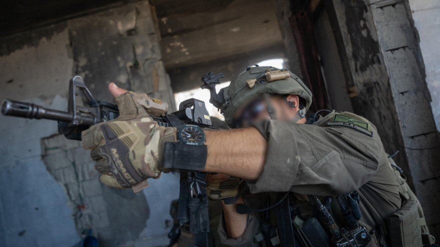 לוחמי צה"ל ברצועת עזה