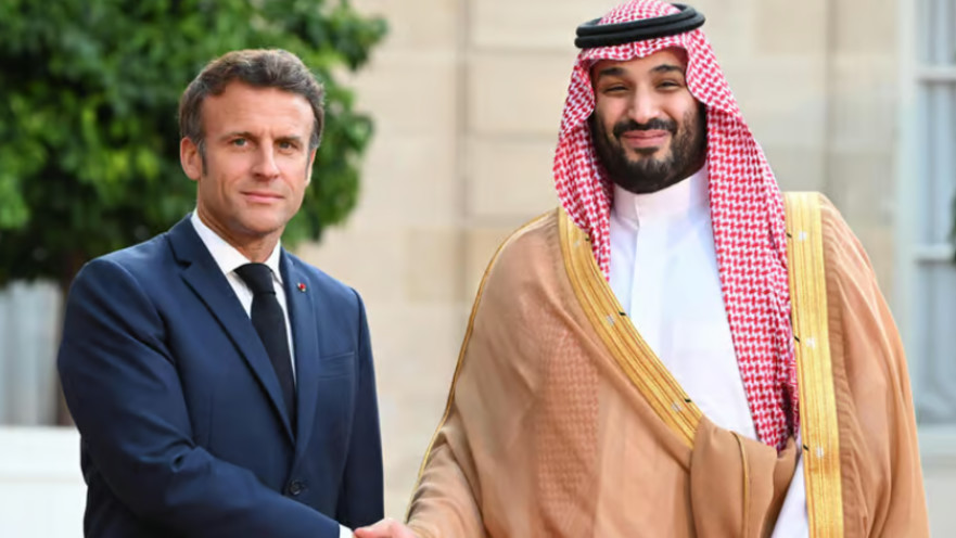 בן סלמאן, עמנואל מקרון 