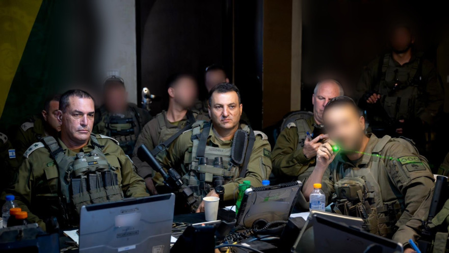 הרמטכ"ל אייל זמיר ברצועת עזה