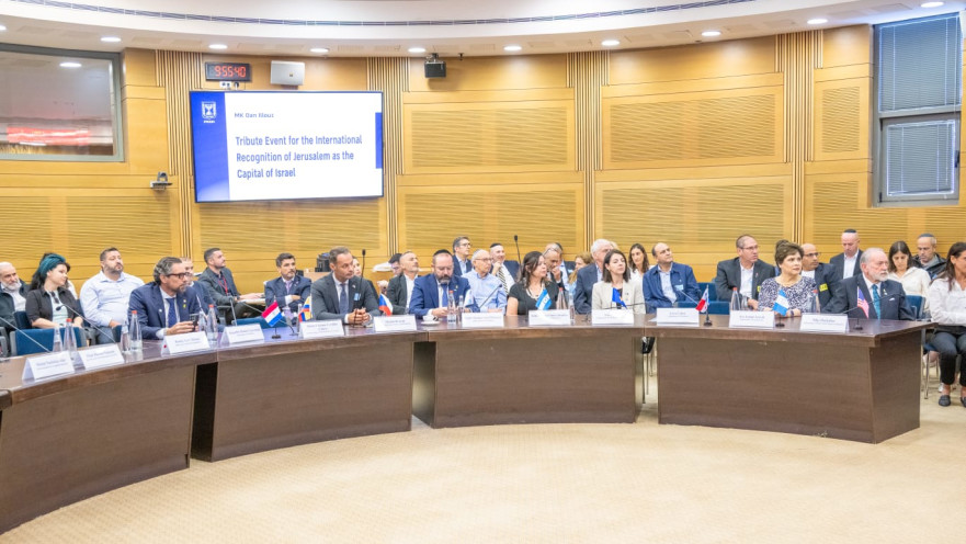 השגרירים באירוע ההוקרה