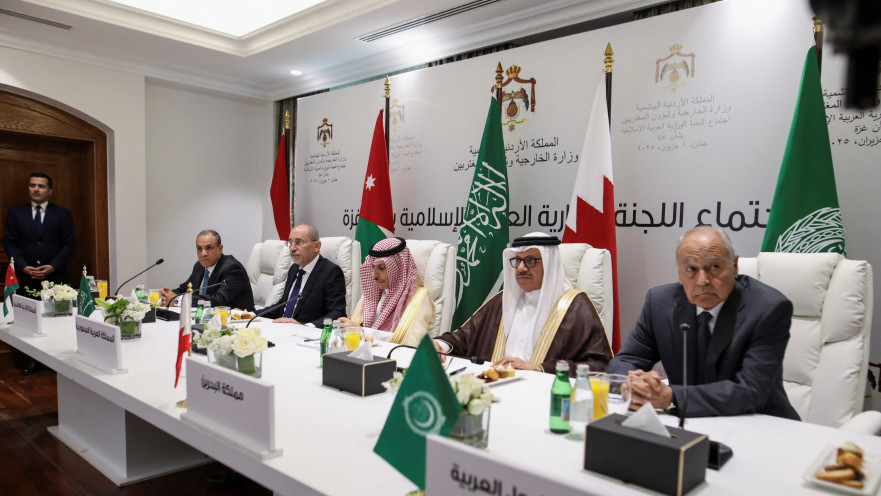 שרי החוץ הערביים בפגישה בעמאן