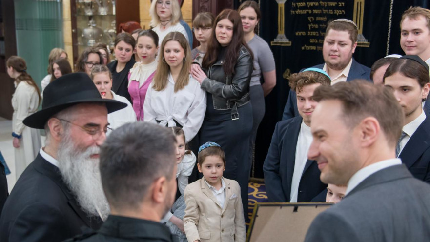 משלחת של שגרירות גרמניה באודסה