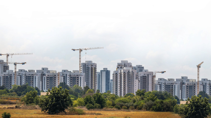 פרויקט תלמים באר יעקב - בניה חדשה