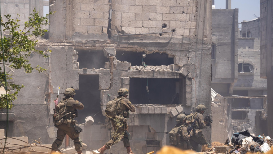 חאן יונס - הלחימה ברצועת עזה