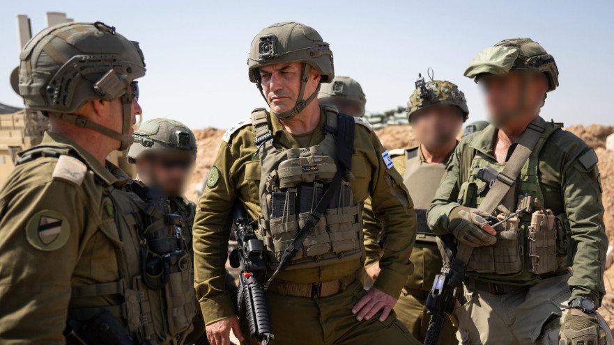 הרמטכ"ל אייל זמיר בעזה