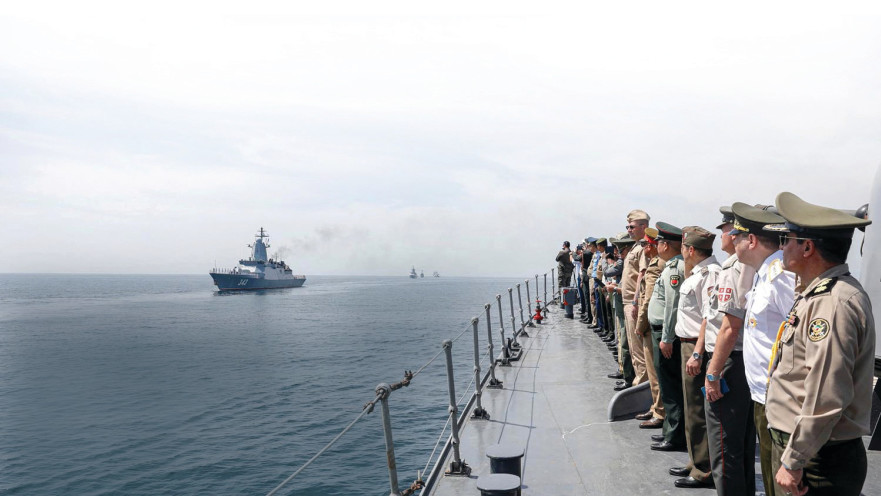 תרגיל ימי משותף לאיראן וסין