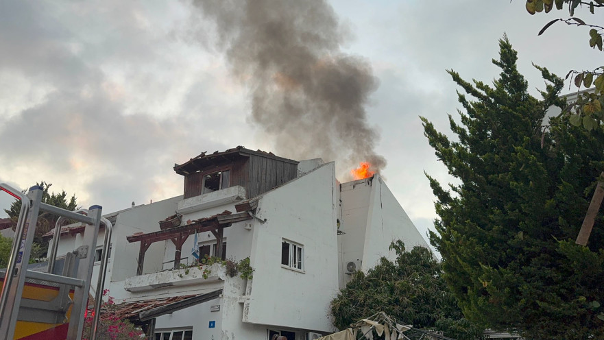 פגיעה ישירה במרכז הארץ