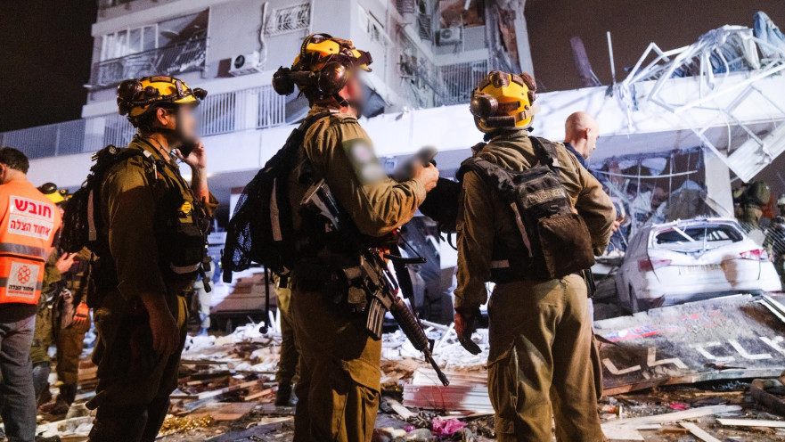 פיקוד העורף לאחר התקיפה האיראנית