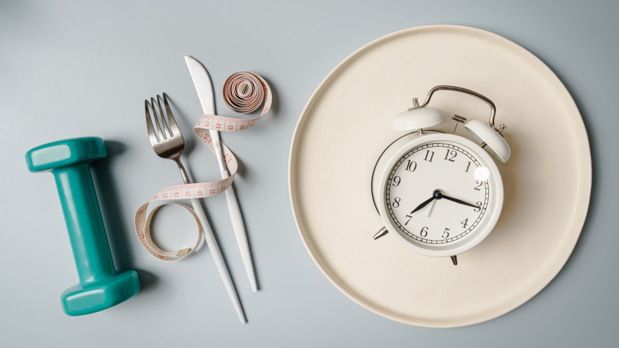 צום לסירוגין, אילוסטרציה