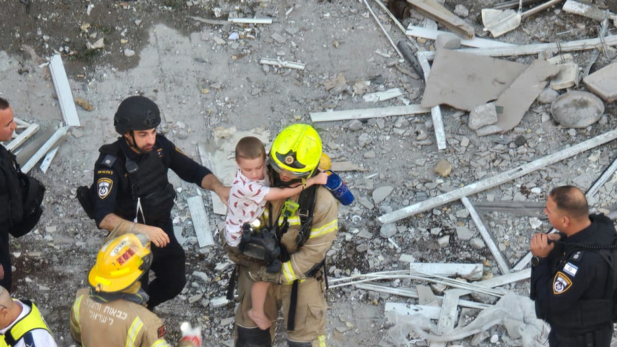 פגיעה ישירה בבאר שבע