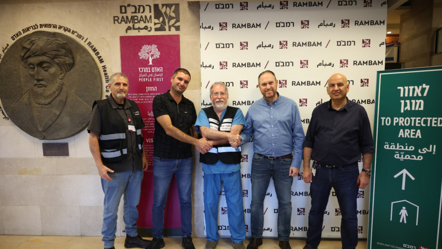  חלק מהירתמות הרשת. "סאלח דבאח ובניו" תרמה למעלה מחצי טון בשר לרמב"ם (