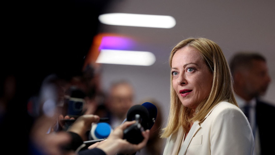 ראש ממשלת איטליה ג'ורג'ה מלוני