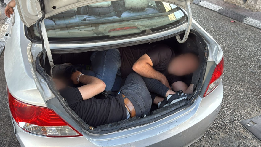 נהג ממזרח ירושלים ניסה להבריח שני שב"חים
