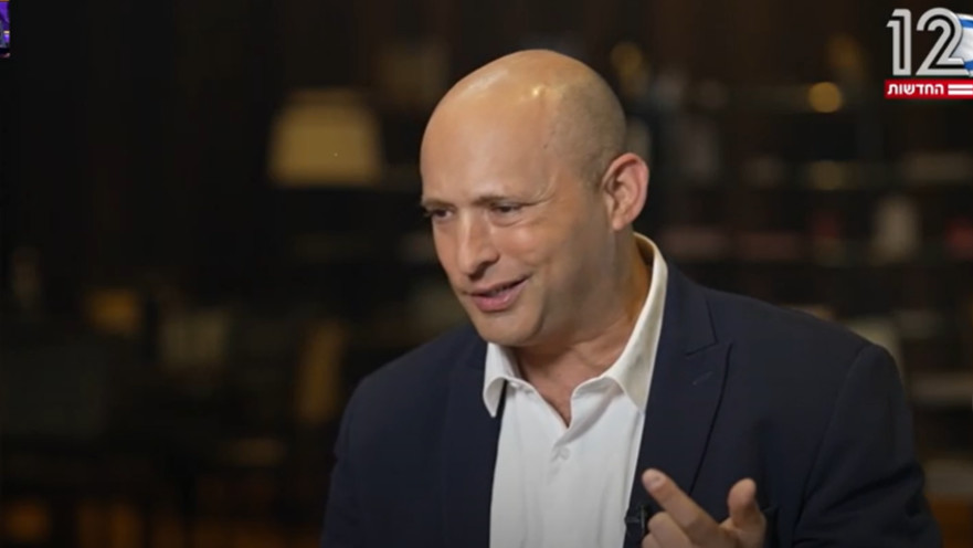נפתלי בנט בראיון בפגוש את העיתונות