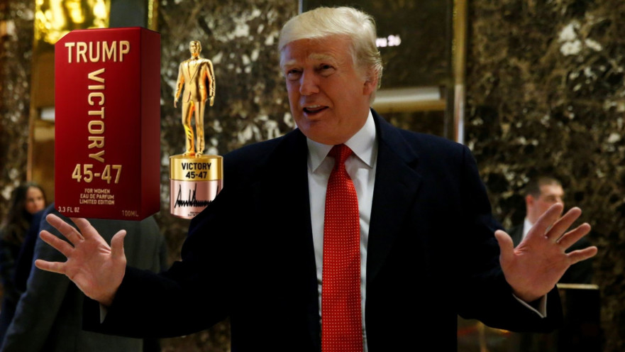הבושם החדש שמשיק טראמפ