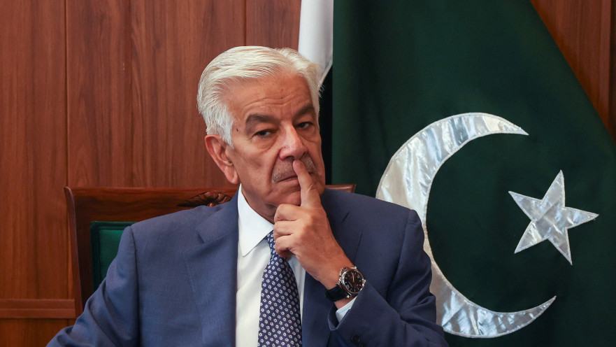 שר הביטחון של פקיסטן חוואג'ה אסיף