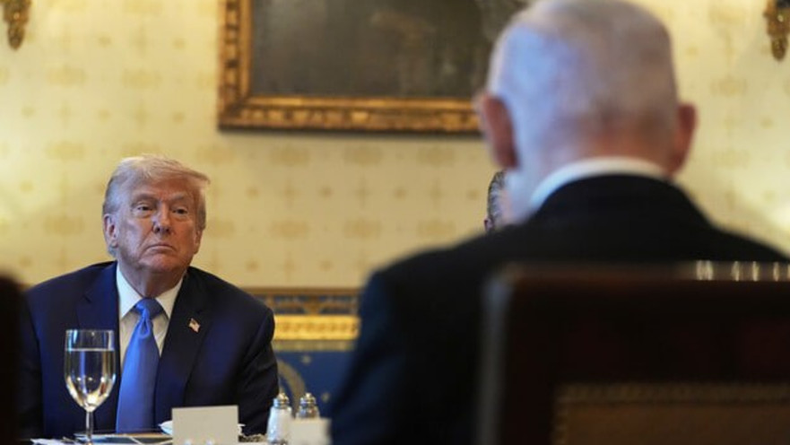 מפגש טראמפ נתניהו 