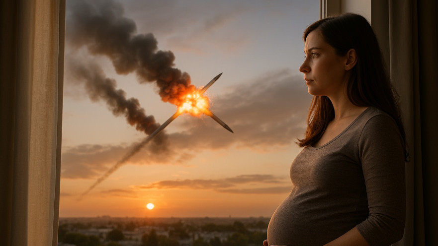 היריון במלחמה. השפעה על האם והעובר 