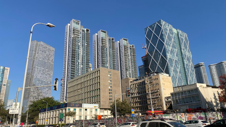 מגדלי מגורים גבעתיים. רמת גן. תל אביב