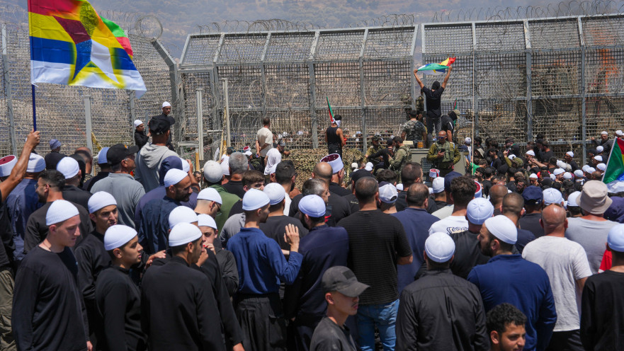 הדרוזים בגבול סוריה